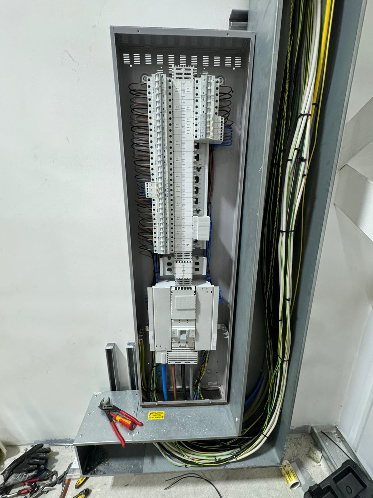 Distribution board & rising main