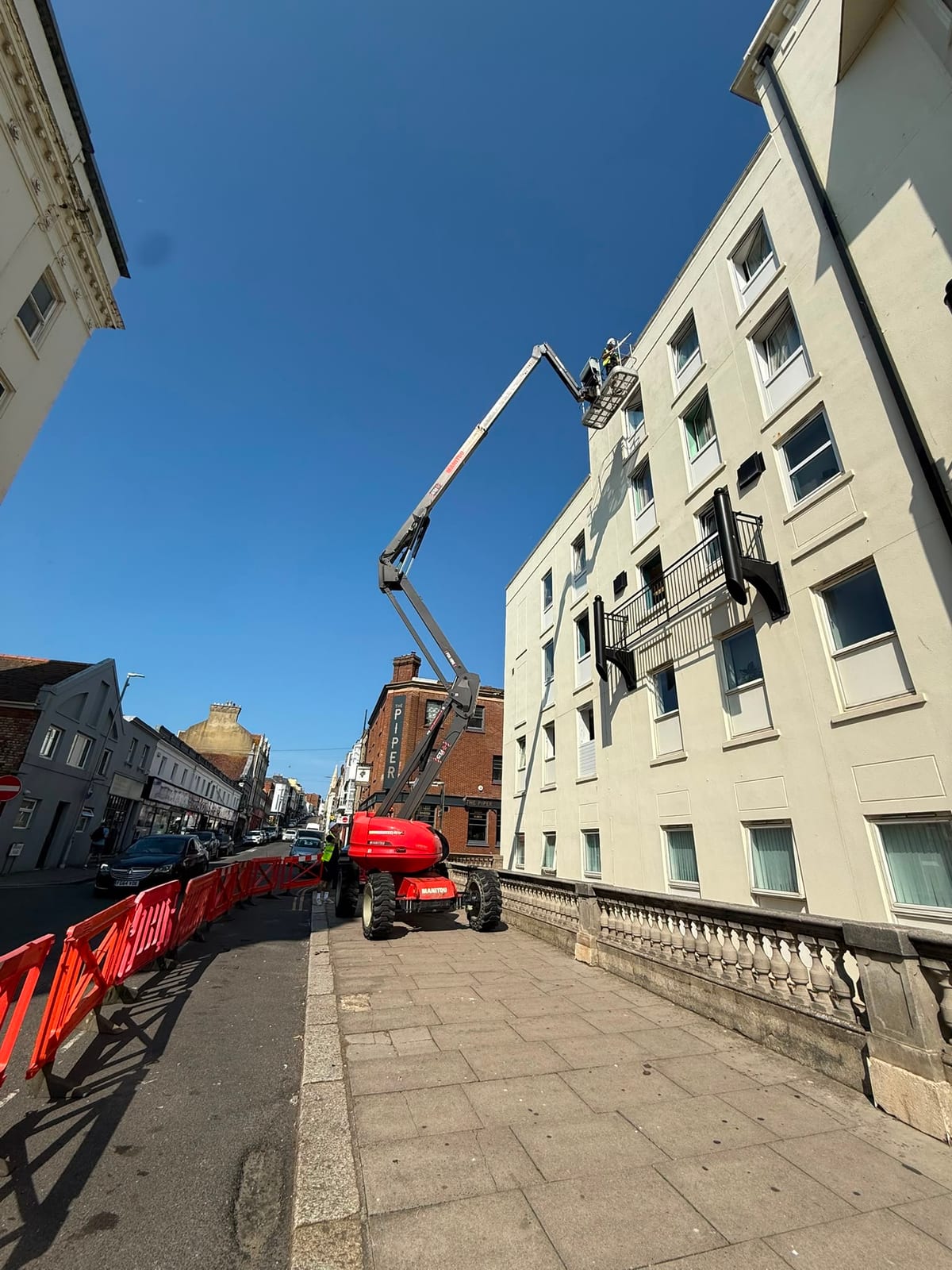 High-level external works
