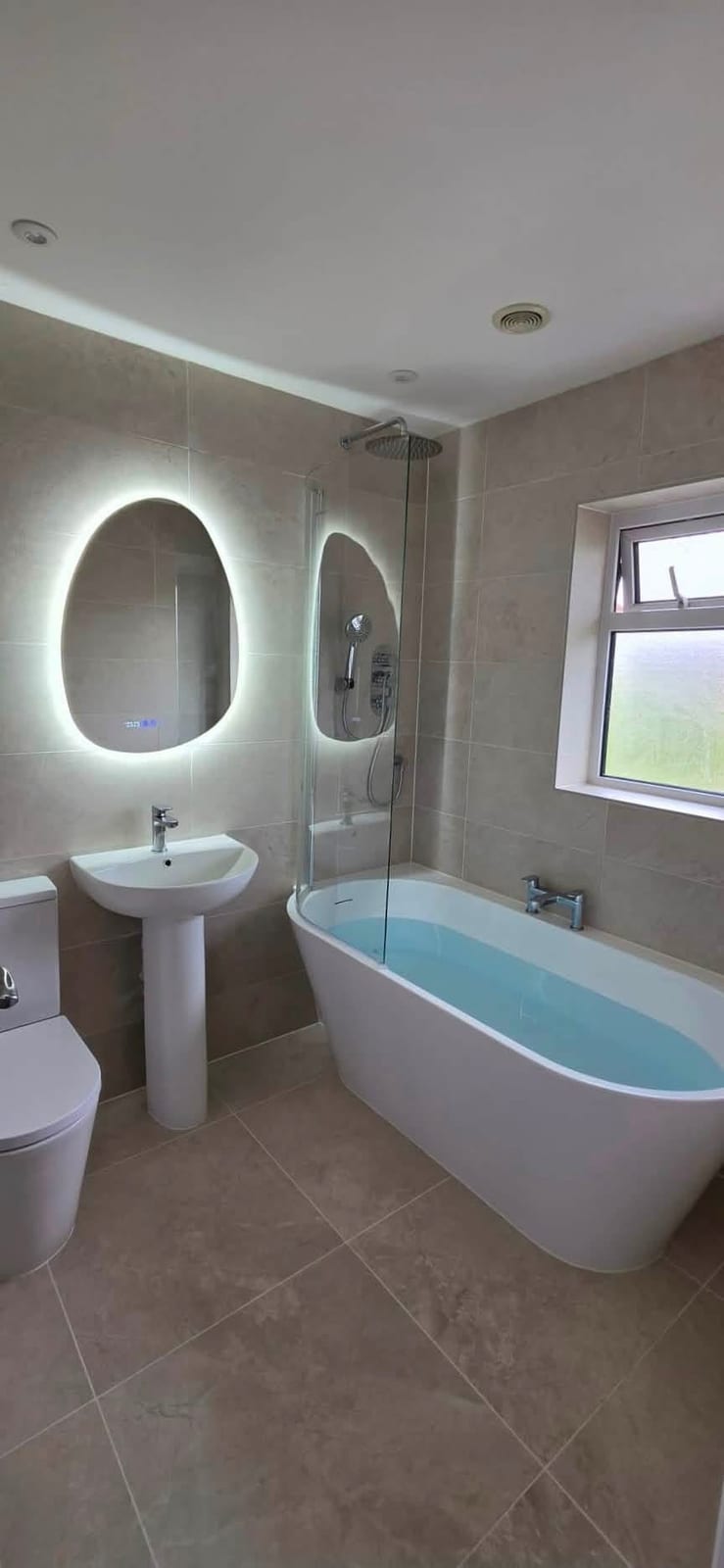 Completed bathroom fit-out