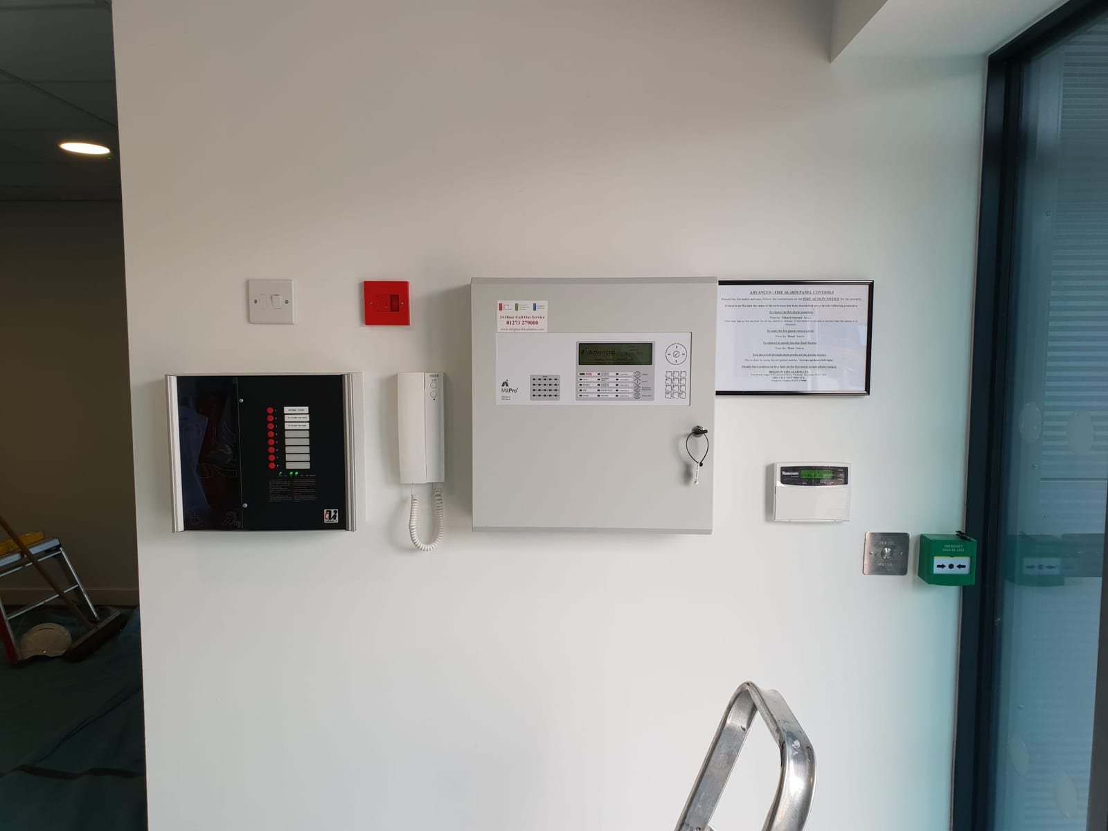 Fire alarm control panel